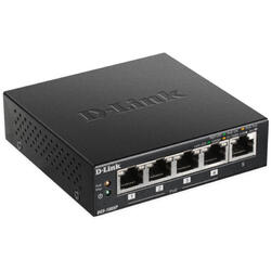 Switch D-LINK Gigabit DGS-1005P, 5x LAN