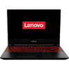 Laptop Lenovo Gaming Legion Y7000, 15.6'' FHD IPS, Intel Core i7-9750H, 8GB DDR4, 512GB SSD, GeForce GTX 1650 4GB, FreeDos, Black