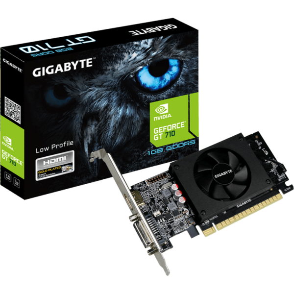 Placa video Gigabyte GeForce GT 710 1GB GDDR5 64-bit