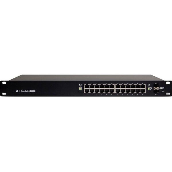 Switch Ubiquiti Gigabit EdgeSwitch 24-port 250W, 24 x LAN, 2 x SFP, PoE