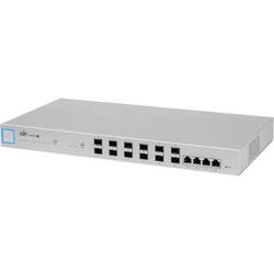 Gigabit UniFiSwitch 16-XG, 4 x LAN, 12 x SFP+, 100/1000/10000 Mbps