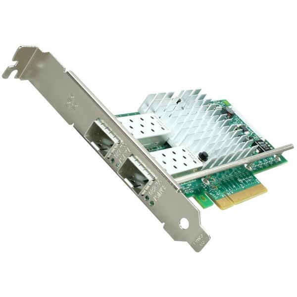 Placa de retea Intel X520-DA2, 10Gbps PCI Express 2.0 x8, 2 x SFP+