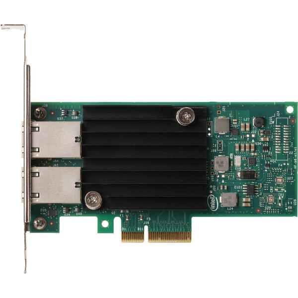 Placa de retea Intel 10Gigabit X550-T2 Dual Port, 2 x LAN