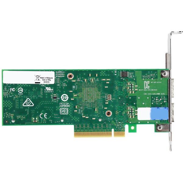 Placa de retea Intel XL710QDA2, 2 x LAN, 10/100/1000 Mbps