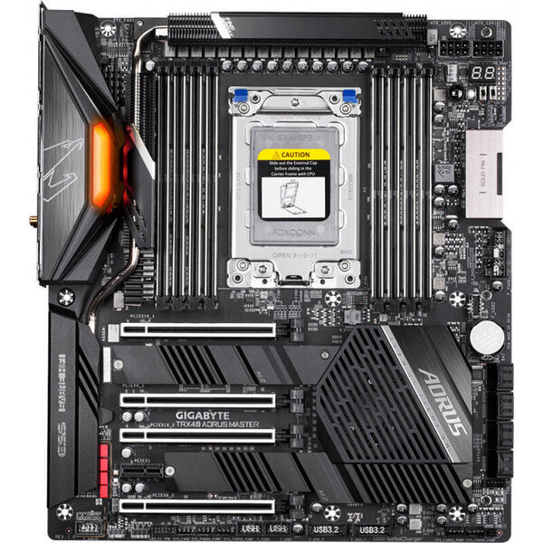 Placa de baza Gigabyte TRX40 AORUS  MASTER, Socket TRX4, eATX