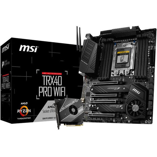 Placa de baza MSI TRX40 PRO WIFI, Socket TRX4, ATX