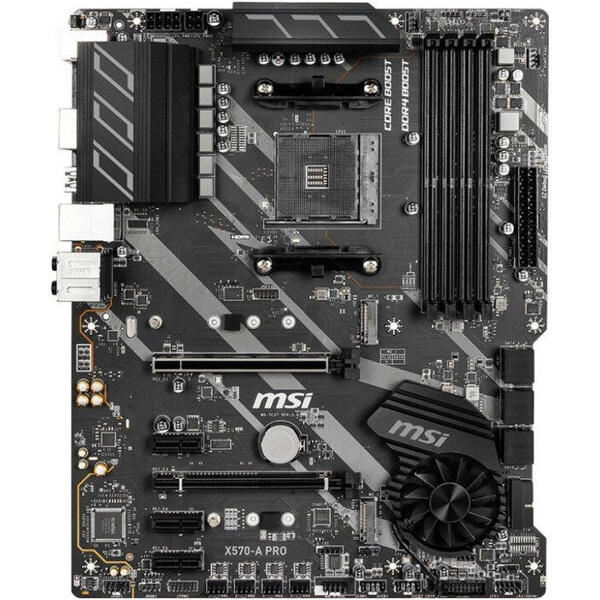 Placa de baza MSI X570-A PRO, Socket AM4, ATX