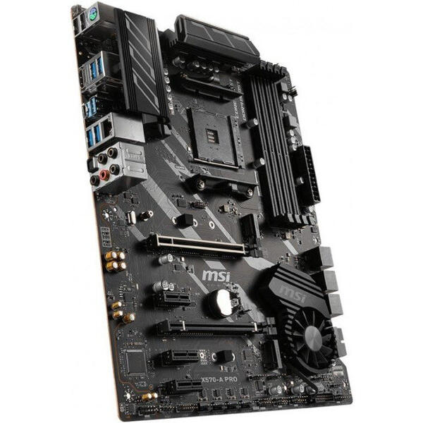 Placa de baza MSI X570-A PRO, Socket AM4, ATX