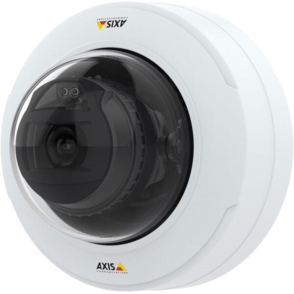 Camera IP AXIS P3245-LV, 3.4-8.9mm, 2 MP, CMOS, Dome, Indoor/Outdoor, Alb/Negru