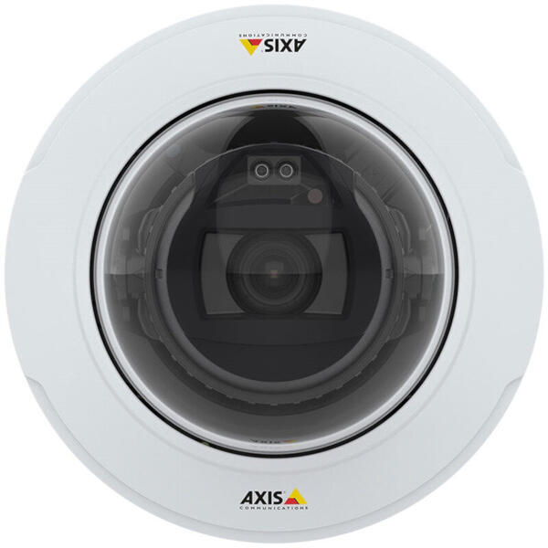Camera IP AXIS P3245-LV, 3.4-8.9mm, 2 MP, CMOS, Dome, Indoor/Outdoor, Alb/Negru