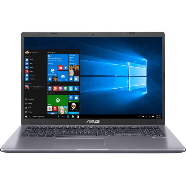 Laptop Asus X509FA, 15.6'' FHD, Intel Core i7-8565U, 8GB DDR4, 512GB SSD, GMA UHD 620, Win 10 Pro, Grey