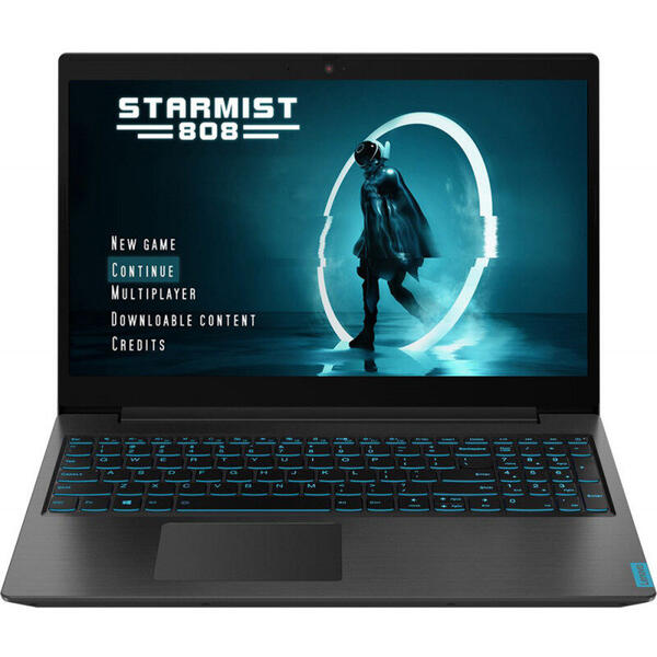 Laptop Lenovo Gaming IdeaPad L340, 15.6'' FHD, Intel Core i5-9300H, 8GB DDR4, 1TB + 128GB SSD, GTX 1650 4GB, FreeDos, Black