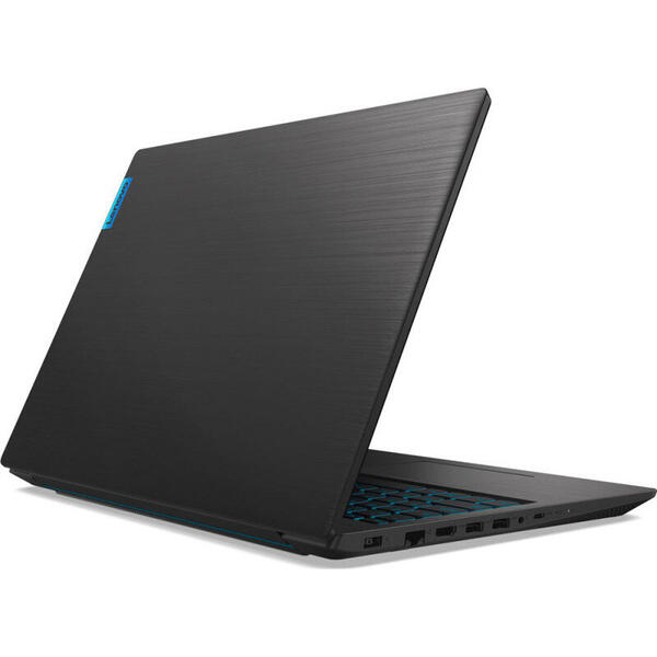 Laptop Lenovo Gaming IdeaPad L340, 15.6'' FHD, Intel Core i5-9300H, 4GB DDR4, 512GB SSD, GTX 1050 3GB, No OS, Black