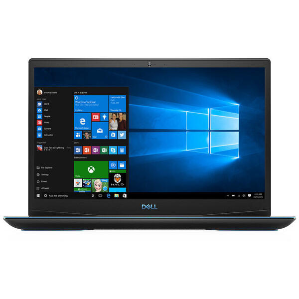 Laptop Dell Gaming G3 15 3590, 15.6'' FHD, Intel Core i5-9300H, 8GB DDR4, 1TB + 256GB SSD, GeForce GTX 1650 4GB, Linux, Black, 3Yr CIS