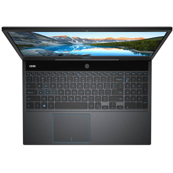 Laptop Dell Gaming G5 15 5590, 15.6'' FHD, Intel Core i5-9300H, 8GB DDR4, 512GB SSD, GeForce GTX 1650 4GB, Linux, Black, 3Yr CIS