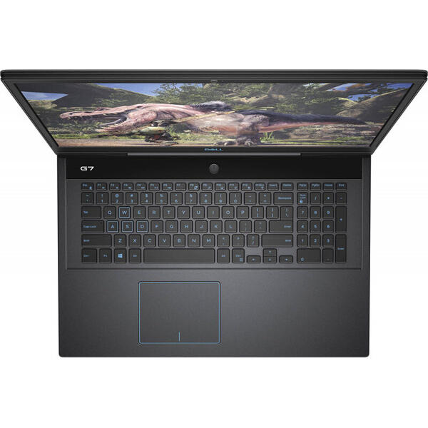 Laptop Dell Gaming G7 17 7790, 17.3'' FHD, Intel Core i9-9880H, 16GB DDR4, 512GB SSD, GeForce RTX 2060 8GB, Win 10 Pro, Black, 3Yr CIS