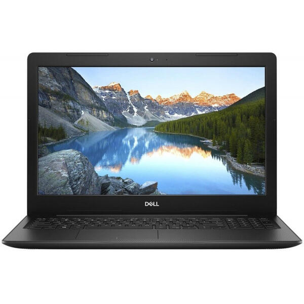 Laptop Dell Inspiron 3584, 15.6'' FHD, Intel Core i3-7020U, 4GB DDR4, 1TB 5400 HDD, AMD Radeon 520 2GB, Win 10 Home, Black, 2Yr CIS