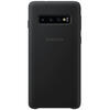 Capac protectie spate Samsung Silicon Black pentru Galaxy S10