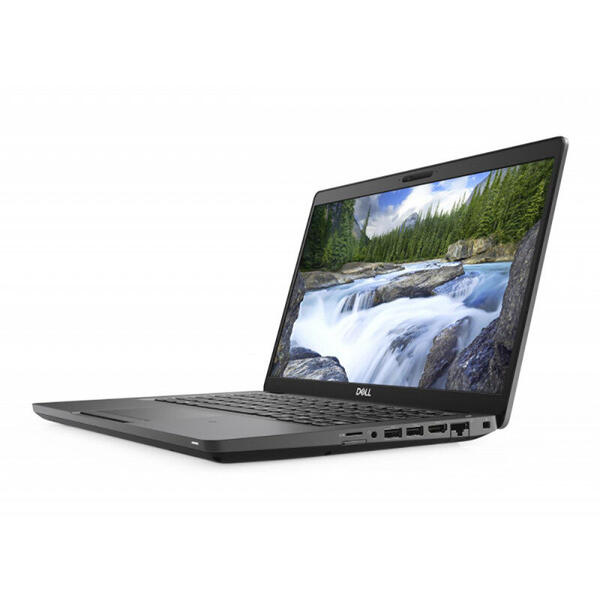 Laptop Dell Latitude 5401, Intel Core i7-9850H, 14" FHD, 16GB RAM, 512GB SSD, Intel UHD Graphics 630, Windows 10 Pro, Grey, 3Yr NBD
