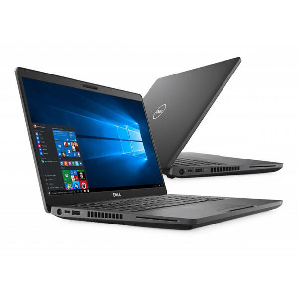 Laptop Dell Latitude 5401, Intel Core i7-9850H, 14" FHD, 16GB RAM, 512GB SSD, nVidia GeForce MX150 2GB, Win 10 Pro, Grey, 3Yr NBD
