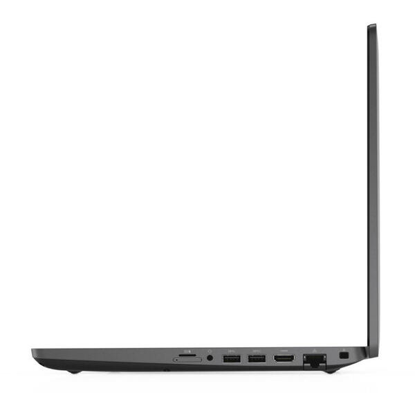 Laptop Dell Latitude 5501, 15.6'' FHD, Intel Core i7-9850H, 16GB DDR4, 512GB SSD, GMA UHD 630, Win 10 Pro, Black, 3Yr NBD