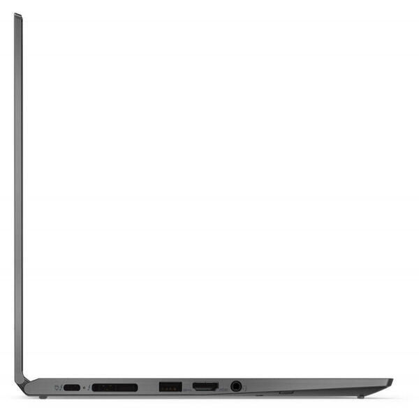 Laptop Lenovo 2-in-1 ThinkPad X1 Yoga (4nd Gen), 14" UHD IPS Touch, Intel Core i7-8565U, 16GB, 512GB SSD, GMA UHD 620, 4G LTE, Win 10 Pro, Iron Grey