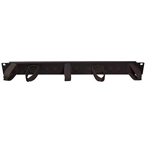 Logilink Panou gestionare cabluri, 1U pentru rack 19", Black