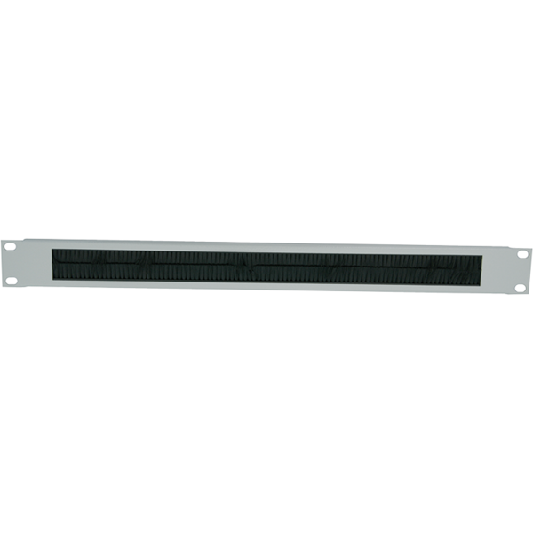 Logilink Panou intrare cabluri, 1U pentru rack 19", Grey