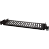 Logilink Raft fix, 1U pentru rack 19", Otel 1.5mm, Black