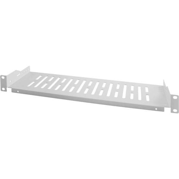 Logilink Raft fix, 1U pentru rack 19", Otel 1.5mm, Grey