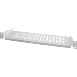 Raft fix, 1U pentru rack 19", Otel 1.5mm, Grey