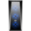 Carcasa Cooler Master MasterBox Lite 5 RGB w/ controller, Tempered Glass, MiddleTower, Fara sursa, Negru