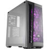 Carcasa Cooler Master MasterBox MB511 RGB, Tempered Glass, MiddleTower, Fara sursa, Negru-Albastru