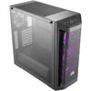 Carcasa Cooler Master MasterBox MB511 RGB, Tempered Glass, MiddleTower, Fara sursa, Negru-Albastru