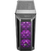 Carcasa Cooler Master MasterBox MB511 RGB, Tempered Glass, MiddleTower, Fara sursa, Negru-Albastru