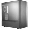 Carcasa Cooler Master MasterBox NR600, Tempered Glass, MiddleTower, Fara sursa, Negru