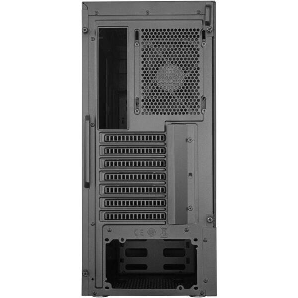 Carcasa Cooler Master Silencio S600 TG, Tempered Glass, MiddleTower, Fara sursa, Negru