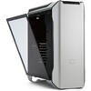 Carcasa Cooler Master MasterCase SL600M, Tempered Glass, MiddleTower, Fara sursa, Negru-Argintiu