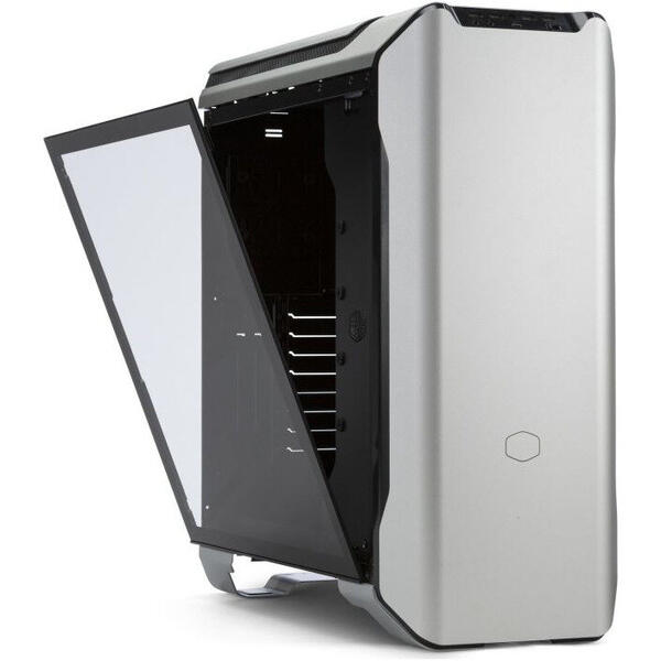 Carcasa Cooler Master MasterCase SL600M, Tempered Glass, MiddleTower, Fara sursa, Negru-Argintiu