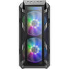 Carcasa Cooler Master MasterCase H500M Iron Grey, Tempered Glass, MiddleTower, Fara sursa, Negru-Gri