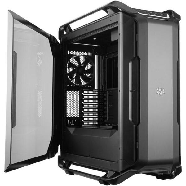 Carcasa Cooler Master Cosmos C700P Black Edition, Tempered Glass, FullTower, Fara sursa, Negru