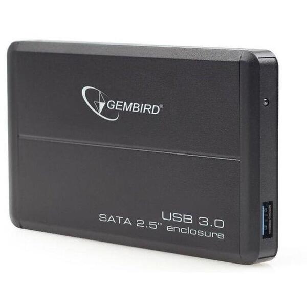Rack Gembird EE2-U3S-2, USB 3.0, SATA, Aluminiu, Black