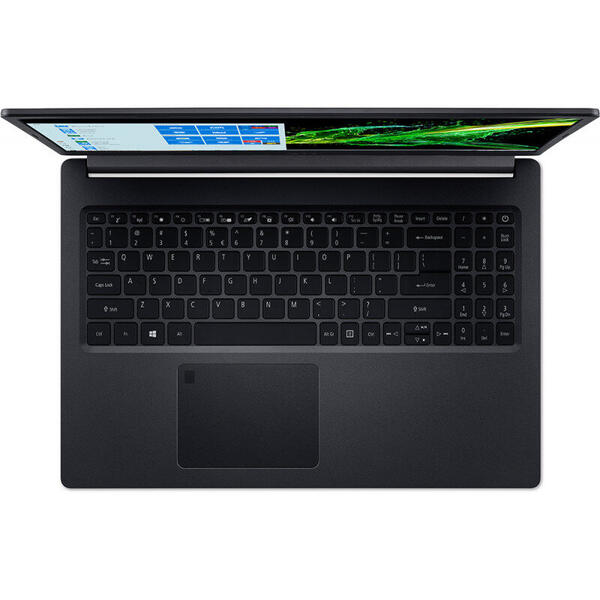 Laptop Acer Aspire A515-55, 15.6'' FHD, Intel Core i5-1035G1, 8GB DDR4, 512GB SSD, GMA UHD, Linux, Black