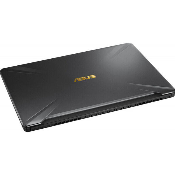 Laptop Asus Gaming TUF FX705DU, 17.3'' FHD, AMD Ryzen 7 3750H, 8GB DDR4, 512GB SSD, GeForce GTX 1660 Ti 6GB, No OS, Black