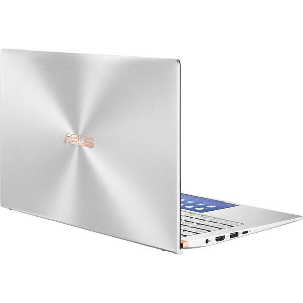 Laptop Asus ZenBook 14 UX434FAC, 14'' FHD, Intel Core i7-10510U, 16GB, 512GB SSD, GMA UHD, Win 10 Home, Icicle Silver
