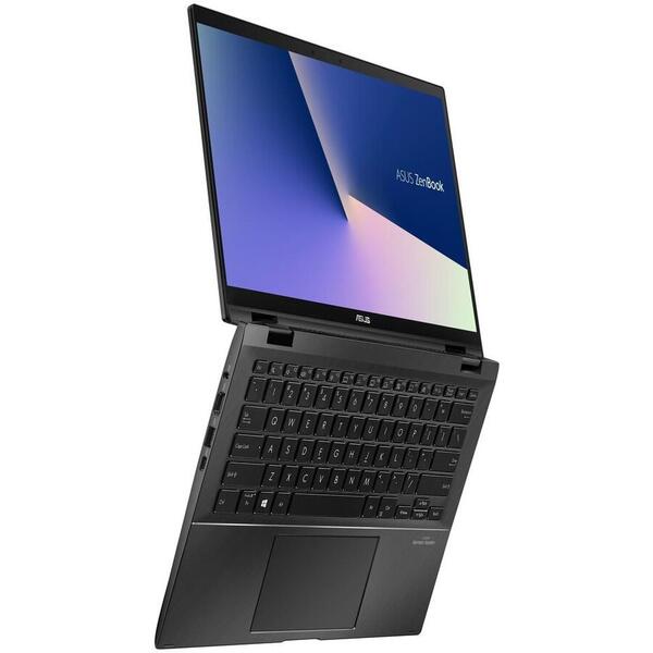 Laptop Asus 2-in-1 UX463FL, Intel Core i7-10510U, 14'' FHD, 16GB RAM, 1TB SSD, nVidia GeForce MX250 2GB, Windows 10 Pro, Gun Grey