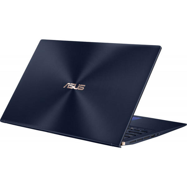 Laptop Asus ZenBook 15 UX534FAC, 15.6'' UHD, Intel Core i7-10510U, 16GB, 1TB SSD, GMA UHD, Win 10 Pro, Royal Blue