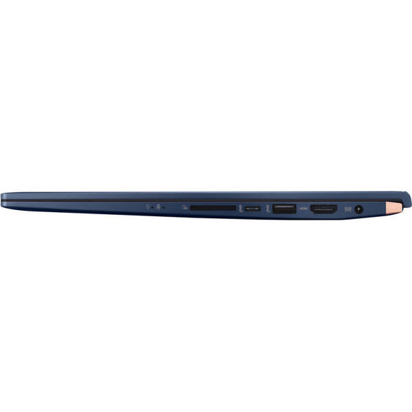 Laptop Asus ZenBook 15 UX534FAC, 15.6'' UHD, Intel Core i7-10510U, 16GB, 1TB SSD, GMA UHD, Win 10 Pro, Royal Blue