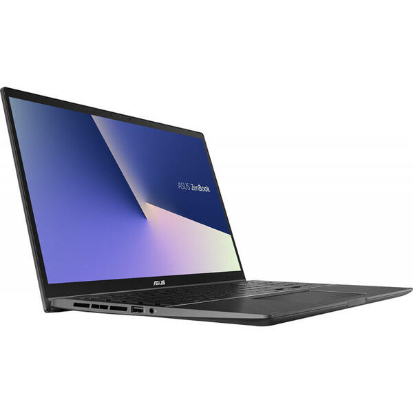 Laptop Asus 2-in-1 ZenBook Flip 15 UX563FD, 15.6'' FHD Touch, Intel Core i7-10510U, 16GB, 1TB SSD, GeForce GTX 1050 4GB, Win 10 Pro, Grey