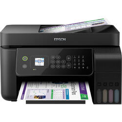 L5190 Inkjet, CISS, Color, Format A4, Retea, Wi-Fi, Fax